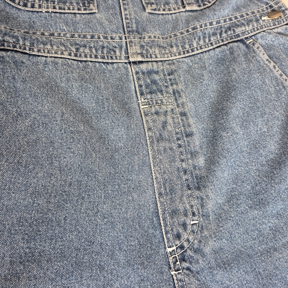 L.L. Bean True Vintage Denim Overalls - Size M - Picture 8 of 16
